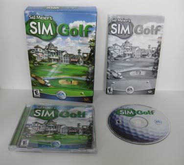 Sid Meiers SIM Golf (CIB) - PC Game